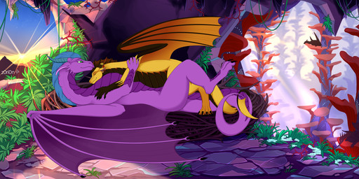 belly big_belly duo female feral hair horn huge_belly male male/female pregnant pregnant_female pregnant_feral tail wings z0ri0n mythology contradiction_(character) juridicaldrake dragon mythological_creature mythological_scalie scalie 2:1 absurd_res digital_media_(artwork) hi_res