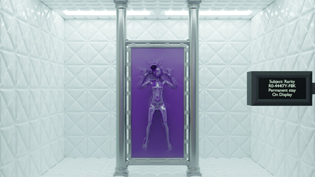 abandonment_play anthro anthrofied bound encasement exhibitionism female horn latex permanent permanent_bondage prison solo text vacuum_bed comorito friendship_is_magic hasbro my_little_pony mythology rarity_(mlp) equid equine mammal mythological_creature mythological_equine unicorn 16:9 3d_(artwork) blender_(artwork) digital_media_(artwork) english_text hi_res widescreen