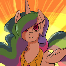 2014 equine female feral friendship_is_magic goattrain horn looking_at_viewer mammal my_little_pony princess_celestia_(mlp) solo winged_unicorn wings
Rating: Safe
Score: 10
User: Robinebra
Date: April 07, 2014