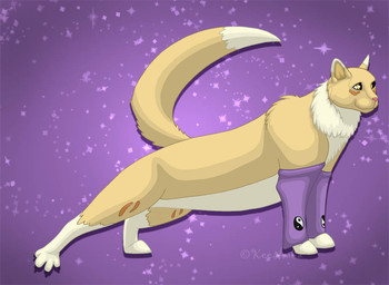 4_toes all_fours ambiguous_gender cat digimon feline feral fur hindpaw keeshaba leg_warmer mammal pattern_background paws pink_nose renamon solo star yellow_eyes yellow_fur
Rating: Safe
Score: 3
User: Pinki-Husky
Date: April 21, 2012