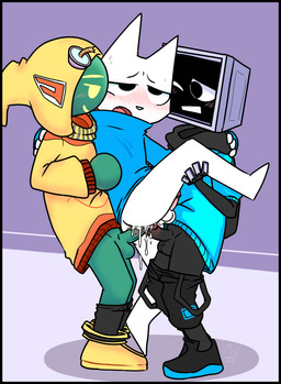 anal anal_penetration anthro balls black_border blush bodily_fluids bomb border bottomwear bottomwear_down clothed clothing cum double_penetration erection explosives footwear for_a_head genital_fluids genitals group group_sex holding_up_other_character hoodie humanoid_genitalia humanoid_on_anthro lifting_partner looking_pleasured male male/male male_penetrated male_penetrating male_penetrating_male not_furry open_mouth pants pants_around_thighs pants_down pantsless partially_clothed penetration penis sandwich_position sex shirt shoes simple_background smile stand_and_carry_position standing standing_sex threesome topwear trio conditional_dnp muffinlewds funke pixelzwithaz bombi_(funke) pixelz_(pixelzwithaz) zeurem animate_inanimate domestic_cat felid feline felis humanoid mammal object_head absurd_res digital_media_(artwork) hi_res
