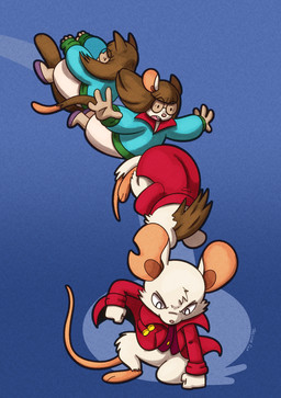 anthro barefoot blue_clothing blue_sweater blue_topwear bottomless bottomwear brown_hair cat_tail clothed clothing eyewear falling feet footwear four_frame_sequence glasses hair humanoid_to_anthro jacket landing mid_transformation mouse_tail notched_ear paws pink_nose plantigrade red_clothing red_jacket red_topwear shoes skirt solo sweater tail tf_into_fictional_character toes topwear transformation transformation_sequence transformed_clothing wearing_glasses trevor-fox mina_the_hollower yacht_club_games mina_(mina_the_hollower) animal_humanoid cat_humanoid felid felid_humanoid feline feline_humanoid humanoid mammal mammal_humanoid rodent hi_res sequence