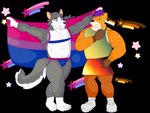 2024 4:3 absurd_res alpha_channel anthro barazoku bear bear_pride_colors bisexual_pride_colors bottomwear canid canine canis clothed clothing conditional_dnp domestic_dog duo eye_contact flag flag_(object) fur harness hi_res holding_flag holding_object husky jockstrap kbh_kazuhisa lgbt_pride lgbt_pride_month looking_at_another male mammal multicolored_bottomwear multicolored_clothing multicolored_harness multicolored_jockstrap multicolored_shorts multicolored_underwear muscular muscular_anthro muscular_male nordic_sled_dog orange_body orange_fur overweight overweight_anthro overweight_male pride_color_bottomwear pride_color_clothing pride_color_flag pride_color_harness pride_color_jockstrap pride_color_shorts pride_color_underwear pride_colors shorts spitz star_symbol subculture_pride_colors totohusky underwear