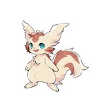 1:1 2021 3_toes 4_fingers aishasoup anthro blue_eyes brown_body brown_fur chest_tuft colored_sketch feet fingers fur generation_3_pokemon hi_res inner_ear_fluff linoone looking_at_viewer male nintendo numa_(ouroporos) open_mouth pokemon pokemon_(species) simple_background sketch solo tan_body tan_fur toes tuft white_background