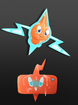 ahegao ambiguous_gender blue_eyes blush bodily_fluids cellphone cum cum_on_face electronics feral genital_fluids lidded_eyes looking_pleasured machine multicolored_body open_mouth orange_body phone simple_background solo jessexxx nintendo pokemon animate_inanimate generation_4_pokemon normal_rotom pokemon_(species) rotom rotom_phone 2022 absurd_res digital_drawing_(artwork) digital_media_(artwork) hi_res