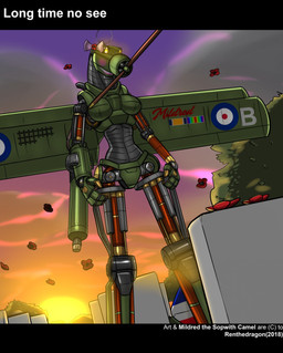 aircraft anthro cemetery female flower gun lipstick machine machine_gun makeup not_furry outside pink_lipstick plant propeller ranged_weapon ribbons solo standing sunset text tombstone vehicle weapon wings conditional_dnp renthedragon mildred_(renthedragon) aeromorph living_aircraft living_machine living_vehicle 2018 english_text hi_res story story_in_description
