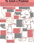 anthro clothing duo facial_piercing female jewelry lipstick lore makeup necklace nose_piercing one_eye_closed piercing scarf teeth text wink worldbuilding the_weaver canid canine canis lagomorph leporid mammal rabbit wolf digital_drawing_(artwork) digital_media_(artwork) english_text