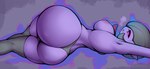 areola big_breasts big_butt blush breasts butt female green_hair hair looking_at_viewer looking_back looking_back_at_viewer nipples pink_areola pink_nipples solo white_body ayzcube nintendo pokemon gardevoir generation_3_pokemon humanoid pokemon_(species) 2025 hi_res