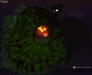 anthro belly big_belly big_breasts big_butt blue_eyes breasts butt digestion digestion_noises female female_pred female_prey hug huge_belly huge_breasts huge_butt hyper hyper_breasts hyper_butt inside_stomach internal male male_prey mass_vore multiple_prey organs patreon_username red_eyes rumbling_stomach stomach text vore yellow_eyes starstrikex nintendo pokemon sega sonic_the_hedgehog_(series) remn_the_shinx silvia_(rat-byte) canid canine canis generation_4_pokemon mammal pokemon_(species) shinx wolf artist_name hi_res signature url