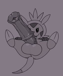 animal_genitalia animal_penis anus balls big_balls big_penis equine_genitalia equine_penis erection genitals huge_penis hyper hyper_genitalia hyper_penis male penis presenting small_but_hung solo vein veiny_penis conditional_dnp vanzard nintendo pokemon chespin generation_6_pokemon pokemon_(species) 5:6 absurd_res hi_res