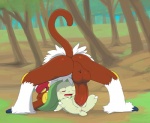 2014 all_fours anthro anthro_on_feral anus balls bestiality big_balls big_penis blue_eyes blush brown_body brown_penis butt chikorita cum cum_inside doggystyle female feral from_behind infernape interspecies looking_back lying male mammal monkey nintendo one_eye_closed outside penetration penis pokémon primate pussy raised_tail red_eyes redemption3445 sex size_difference straight thick_penis tight_fit tree vaginal vaginal_penetration video_games
Rating: Explicit
Score: 20
User: pc-king
Date: February 19, 2014