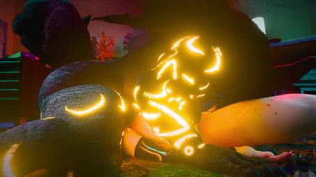 69_position anthro anthro_on_anthro armwear big_breasts big_butt big_nipples black_armwear black_body black_claws black_clothing black_fur black_hair breasts butt claws clothing cunnilingus facesitting female female/female female_on_bottom female_on_top finger_claws fur glowing glowing_markings hair huge_breasts interspecies lying markings nipples nude on_back on_bottom on_top oral pink_nipples sex sitting sitting_on_another sound_effects thick_thighs toe_claws vaginal white_body white_fur yellow_markings yellow_nipples twitchyanimation bluejuicyjuice_(modeler) kassioppia_(va) opennsfwsp_(va) warfaremachine_(modeler) library_of_ruina project_moon officer_flint_(foresttherotten) tanya_(library_of_ruina) canid canine canis mammal murid murine rat rodent wolf 2026 3d_(artwork) 3d_animation animated digital_media_(artwork) hi_res huge_filesize loop short_playtime sound video voice_acted