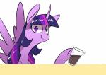 beverage candy chocolate chocolate_milk dessert female feral flavored_milk food horn milk solo wings underpable friendship_is_magic hasbro my_little_pony mythology twilight_sparkle_(mlp) equid equine mammal mythological_creature mythological_equine winged_unicorn absurd_res hi_res