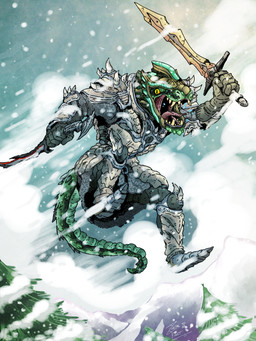 angry anthro armor male solo microsoft the_elder_scrolls meer-mah argonian scalie vampire 3:4 hi_res