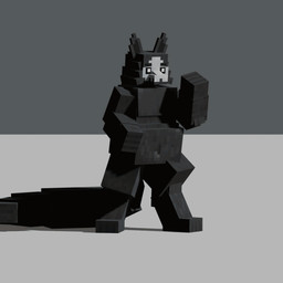 animated_gif anthro belly big_tail black_body black_fur fighting_pose fur male pose simple_background solo tail dude_the_individual changed_(video_game) microsoft minecraft mojang xbox_game_studios puro_(changed) canid canine goo_creature mammal 1:1 3d_(artwork) 3d_animation animated digital_media_(artwork) short_playtime