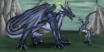 bodily_fluids dragon duo european_mythology feral foulfrost genital_fluids hi_res male male/male mammal membrane_(anatomy) membranous_wings mythological_creature mythological_scalie mythology open_mouth precum scalie tail tongue tongue_out transformation western_dragon wings