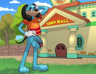 anthro balls big_balls blue_body blue_fur blush bodily_fluids bouncing_balls bouncing_penis cartoon_gloves clothed clothing eyebrows feet flaccid fur genitals gloves half-closed_eyes hand_behind_head handwear humanoid_genitalia humanoid_penis long_ears long_floppy_ears looking_at_viewer male narrowed_eyes penis pose raised_eyebrows shy solo standing sweat sweatdrop tail tail_motion tailwag toony vein veiny_penis mindnaughty toontown toontown_corporate_clash toontown_online toontown_rewritten flippy_doggenbottom canid canine canis domestic_dog mammal 2d_animation animated motion_tweening no_sound short_playtime