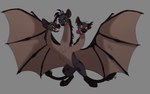 3_heads bat_wings cerberus_conjoinment chest_tuft conjoined digitigrade feral grin implied_transformation long_neck male membrane_(anatomy) membranous_wings merging multi_head multi_tail multifur nude smile solo spread_wings standing stuck_together tail tongue tongue_out tuft wings yellow_eyes pastelcore disney european_mythology godzilla_(series) greek_mythology monsterverse mythology the_lion_king toho banzai_(the_lion_king) ed_(the_lion_king) king_ghidorah shenzi_(the_lion_king) dragon hybrid hydra hyena mammal mythological_creature mythological_scalie scalie spotted_hyena western_dragon wyvern crossover hi_res