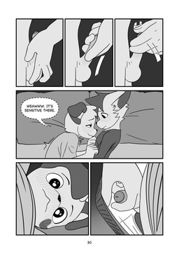 anthro balls bed blush blush_lines clothing duo emanata floppy_ears foreskin furniture genitals hand_on_balls hand_on_crotch hand_on_penis handjob long_sleeve_shirt long_sleeves looking_pleasured male penile penis pillow sensitive_penis sex shaking starry_eyes tremble_lines tremble_spikes trembling underwear wavy_mouth whispering young young_anthro young_male young_on_young minishadefox elliot_vance nico_florence canid canine canis domestic_dog mammal absurd_res black_and_white hi_res monochrome cousins_(lore) incest_(lore)