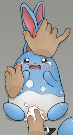5_fingers bestiality black_nose blue_body blue_fur blush bodily_fluids crying cum cum_in_vagina cum_inside disembodied_hand disembodied_penis duo ear_pull erection female female_feral female_focus female_penetrated female_raped feral feral_penetrated fingers forced fur genital_fluids genitals grey_background human_on_feral human_penetrating human_penetrating_feral interspecies larger_human larger_male lying male male/female male_human male_penetrating male_penetrating_female male_rape male_raping_female on_back on_model open_mouth penetration penile penile_penetration penis penis_in_vagina pokephilia rape red_inner_ear sex simple_background size_difference smaller_female smaller_feral smaller_penetrated solo_focus spread_legs spreading tears vaginal vaginal_penetration vulva white_body white_fur youjomodoki nintendo pokemon azumarill generation_2_pokemon human mammal pokemon_(species) 2016 alternate_version_at_source archived_source censored_version_at_source hi_res