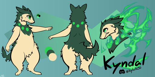 3_toes 5_fingers ambiguous_gender angry ankle_tuft anthro anthrofied cheek_tuft clenched_teeth color_swatch colored_fire facial_tuft featureless_crotch feet fingers fire fluffy fluffy_tail front_view fur green_body green_eyes green_fire green_fur leg_tuft neck_tuft rear_view smile solo standing tail tan_body tan_fur teeth thick_thighs toes tuft conditional_dnp lodi_(artist) nintendo pokemon generation_2_pokemon pokemon_(species) typhlosion 2:1 absurd_res hi_res model_sheet herm_(lore)