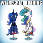 1:1 2015 animated anticularpony duo english_text equid equine feathered_wings feathers female feral friendship_is_magic hasbro horn mammal my_little_pony mythological_creature mythological_equine mythology princess_celestia_(mlp) princess_luna_(mlp) short_playtime spinning text winged_unicorn wings