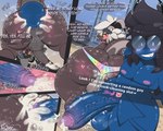 4_panel_comic accessory anal anal_penetration anthro anthro_on_anthro anthro_penetrated anthro_penetrating anthro_penetrating_anthro anus balls big_balls big_butt big_penis black_hair blue_body blue_skin blush blush_lines bodily_fluids bottom_heavy butt clothing cum cum_drip cum_in_ass cum_inside cumshot curved_horn dialogue dripping ejaculation erection eyewear eyewear_only fangs femboy genital_fluids genitals glasses glasses_only grey_body grey_scales hair half-closed_eyes headband headband_only horn huge_balls huge_butt huge_penis humanoid_genitalia humanoid_penis humanoid_pointy_ears looking_pleasured male male/male male_penetrated male_penetrating male_penetrating_male markings narrowed_eyes nude open_mouth open_smile orgasm pear-shaped_figure penetration penile penile_penetration penis penis_in_ass perineum pointy_ears scales selfie sex smile smirk smug smug_face smug_grin spade_tail speech_bubble spots spotted_body spotted_markings spotted_scales tail teeth text thick_thighs thong underwear vein veiny_penis wearing_glasses white_hair wide_eyed wide_hips yellow_sclera mrt0ony snapchat cyex_(dellinger) enko_(mrt0ony) demon humanoid imp kobold scalie absurd_res english_text hi_res