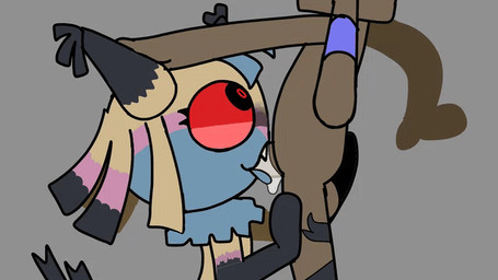 anthro balls blue_body bodily_fluids brown_body duo erection fellatio female forced genitals male male/female multicolored_body multicolored_ears oral oral_penetration penetration penile penis pinata red_eyes reverse_forced_oral sex simple_background tail yellow_body unknown_artist blushcrunch_studio dandy's_world roblox rodger_(dandy's_world) twisted_yatta_(dandys_world) animate_inanimate living_pinata toon_(dandy's_world) twisted_(dandy's_world) 2d_animation animated digital_media_(artwork) frame_by_frame