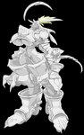 anthro armor big_breasts big_feet breasts claws clothing feet female gloves handwear huge_feet huge_hands simple_background small_head small_waist solo standing tail thick_thighs tiny_head transparent_background unconvincing_armor wide_hips freebird11 mammal vial_(species) 2022 absurd_res alpha_channel digital_media_(artwork) hi_res