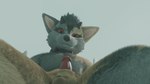 anthro erection genitals horn looking_at_viewer male penis solo fox_the_hyena zephy demon 16:9 3d_(artwork) digital_media_(artwork) hi_res widescreen