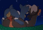 anal anal_penetration animal_genitalia animal_penis anus backsack balls black_body black_fur blindfold blue_body blue_fur butt canine_genitalia canine_penis duo feral feral_on_feral feral_penetrated feral_penetrating feral_penetrating_feral from_behind_position fur genitals knot knotted_penis larger_penetrated male male/male male_penetrated male_penetrating male_penetrating_male night outside outside_sex penetration penile penile_penetration penis penis_in_ass rear_view sex size_difference smaller_male smaller_on_top smile conditional_dnp dacad nintendo pokemon canid canine generation_2_pokemon houndoom houndour mammal pokemon_(species) shiny_pokemon 2d_animation animated frame_by_frame loop short_playtime