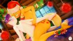 16:9 3d_(artwork) 4k absurd_res anthro anthro_on_anthro anthrofied applejack_(mlp) big_breasts blush breasts christmas christmas_clothing christmas_headwear clothing digital_media_(artwork) duo dutch_angle equid equine eyes_closed female female/female freckles friendship_is_magic hasbro hat headgear headwear hentype hi_res holidays horn imminent_kiss kneeling mammal my_little_pony mythological_creature mythological_equine mythology obscured_sex obscured_tribadism obscured_vaginal open_mouth rarity_(mlp) santa_hat sex source_filmmaker_(artwork) tribadism unicorn vaginal widescreen