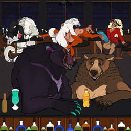 5_fingers accessory alcohol alcohol_bottle alcohol_bottles alcohol_consumption anal anal_penetration anatomically_correct anatomically_correct_genitalia anatomically_correct_penis animal_genitalia animal_penis anthro anthro_on_anthro anthro_on_feral anthro_penetrated anthro_penetrating anthro_penetrating_anthro anthro_rimming_feral areola arm_markings ass_up balls bar bar_counter bar_stool bear_ears being_watched belly bestiality beverage big_balls big_dom_small_sub big_penis big_sheath biped black_body black_ears black_fur blue_eyes blue_penis bottomless breasts brown_arms brown_body brown_claws brown_ears brown_fur brown_hands brown_legs brown_mane brown_pawpads brown_paws brown_sheath butt canine_genitalia canine_penis chair cheek_markings claws clothed clothing colored_nails container counter cup detailed_background digitigrade dominant drinking_glass ear_piercing erection exhibitionism eyebrows facial_markings feet fellatio female female_penetrated feral finger_claws fingers from_behind_position from_front_position front_view fur fur_markings furniture genitals glans glass glass_container glass_cup grey_body grey_fur group group_sex gynomorph gynomorph/gynomorph gynomorph/male gynomorph_anthro gynomorph_penetrated hair hand_on_penis handjob handpaw head_down_ass_up head_markings huge_balls huge_penis huge_sheath humanoid_genitalia humanoid_penis hyper hyper_balls hyper_genitalia hyper_penis hyper_sheath inside intersex intersex/intersex intersex/male intersex_anthro intersex_penetrated interspecies jewelry leg_markings lips liquor liquor_bottle looking_at_another lying male male/female male/male male_anthro male_feral male_on_feral male_penetrating male_penetrating_female male_penetrating_gynomorph male_penetrating_intersex male_rimming male_rimming_male mane mane_hair markings missionary_position monotone_hands monotone_inner_ear monotone_markings multicolored_body multicolored_ears multicolored_fur multiple_piercings muzzle_(marking) nails necklace night nipples nude on_back on_bottom on_chair on_furniture on_ground on_table on_top open_mouth oral orange_body orange_eyes orange_fur orgy pawpads paws penetration penile penile_penetration penis penis_grab piercing pink_inner_ear pink_penis pink_tongue plantigrade prehensile_tail public public_nudity public_sex purple_body purple_eyes purple_fur purple_lips quadruped raised_tail red_nails red_sclera rimming rimming_male sex sharp_teeth sheath shirt short_ears short_fur sitting sitting_at_table sitting_on_chair sitting_on_furniture size_difference small_ears snout snout_markings standing stool table table_sex tail tall tan_belly tan_body tan_ears tan_fur tan_markings teeth three-quarter_view toe_claws toes tongue tongue_out topwear topwear_only two_tone_body two_tone_ears two_tone_fur ursine_ears voyeur white_body white_fur yellow_eyes yonnixart mythology jacky_(madrii) kuruk_(character) madri_(madrii) moon_(soluisnow) obsidian_(yonnixart) sue_(madrii) surah_(fursurah) bear black_bear border_collie borzoi brown_bear canid canine canis collie dobermann domestic_dog dragon grizzly_bear haplorhine herding_dog hunting_dog hybrid mammal monkey moon_bear murid murine mythological_creature mythological_scalie pastoral_dog pinscher primate rat rodent scalie sheepdog sighthound ursidae ursine 1:1 2025 absurd_res black_and_grey black_and_white colored_sketch digital_drawing_(artwork) digital_media_(artwork) hi_res monochrome sketch nonbinary_(lore) trans_(lore) trans_woman_(lore)