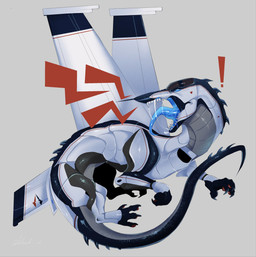 aircraft airplane ambiguous_gender bodily_fluids drooling feral machine open_mouth saliva solo teeth tongue vehicle tovarish mythology aeromorph dire_machine dragon hybrid living_aircraft living_machine living_vehicle mythological_creature mythological_scalie scalie absurd_res hi_res male_(lore)