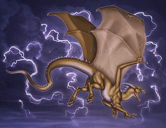 3_toes 4_fingers ambiguous_gender claws feet feral fingers flying horn membrane_(anatomy) membranous_wings open_mouth scales solo spines tail tan_body tan_scales teeth toes wings katie_hofgard european_mythology mythology dragon mythological_creature mythological_scalie scalie western_dragon 2015 digital_media_(artwork)