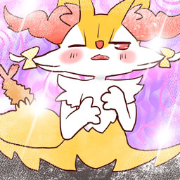 ambiguous_anthro ambiguous_gender anthro biped blush bow_ribbon food front_view object_in_tail one_eye_closed open_mouth shrimp_(food) solo standing tail annyui0611 nintendo pokemon braixen canid generation_6_pokemon mammal pokemon_(species) 1:1 2022 digital_drawing_(artwork) digital_media_(artwork) half-length_portrait japanese_description portrait translated_description