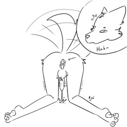 anal anal_penetration anthro ass_up bodily_fluids cum cumshot ejaculation genital_fluids genitals male object_in_ass open_mouth orgasm orgasm_face penetration penis sex_toy sex_toy_in_ass sex_toy_insertion solo tail tail_motion tailwag vibrator vibrator_in_ass mobsterlobster canid canine canis mammal wolf 1:1 hi_res monochrome