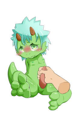 blush disembodied_hand duo genitals green_eyes looking_at_viewer male penis simple_background solo_focus tapering_penis white_background chaoji_xiao_shou_he human mammal 2015 2:3 hi_res