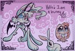 ambiguous_gender anthro feral floppy_ears fur group heart_eyes heart_symbol heterochromia horn paws sitting tail text toony trio white_body white_fur wings 555bunnies hasbro littlest_pet_shop lps_557 lagomorph leporid mammal rabbit animated digital_drawing_(artwork) digital_media_(artwork) english_text hi_res short_playtime