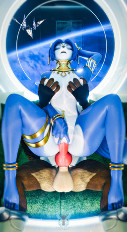 animal_genitalia animal_penis ankle_band anklet anthro armlet arwing balls blue_body blue_fur blue_hair bodily_fluids bracelet breasts butt canine_genitalia canine_penis cum cum_in_vagina cum_inside duo ejaculation erection female fingering fingering_self fur gem genital_fluids genitals gold_(metal) gold_jewelry hair hand_behind_head hand_on_breast jewelry knot krystal_(kadath) male male/female male_penetrating masturbation navel navel_piercing nipples nude open_mouth penetration penile penis piercing planet ring sex smile space spacecraft spaceship_interior tail teeth thighlet vehicle vulva white_body white_fur foxibiki jinax_(modeler) rosecreates_(modeler) nintendo star_fox fox_mccloud krystal_(star_fox) canid canine canis fox mammal 3d_(artwork) blender_(artwork) blender_cycles_(artwork) digital_media_(artwork) hi_res