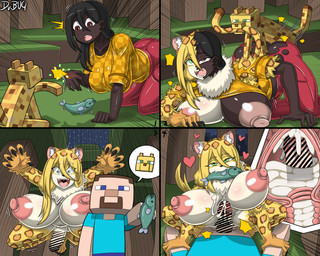 5_fingers alternate_species arm_grab bestiality big_breasts big_dom_small_sub black_hair bodily_fluids bottomwear breasts brown_body brown_skin cervical_penetration cervix claws clothed clothed_female clothed_human clothed_humanoid clothed_male clothing cowgirl_position crossgender cum cum_in_uterus cum_in_vagina cum_inside cum_on_breasts dominant dominant_feral dominant_herm dominant_humanoid dominant_intersex dominant_male duo emanata erection fangs female female_human female_humanoid female_penetrated feral feral_penetrating feral_penetrating_human feral_penetrating_humanoid fingers first_person_view flash_emanata from_front_position ftg_crossgender fti_crossgender furrification genital_fluids genitals glans grass green_eyes gynomorph hair heart_symbol herm herm/male herm_humanoid herm_penetrated holding_fish huge_breasts human_on_feral human_on_humanoid human_penetrated human_penetrating human_penetrating_humanoid human_pov humanoid_on_feral humanoid_penetrated internal internal_vaginal intersex intersex/male intersex_humanoid intersex_penetrated interspecies jumping larger_female larger_herm larger_human larger_humanoid larger_intersex larger_penetrated light_nipples male male/female male_feral male_human male_penetrating male_penetrating_female male_penetrating_herm male_penetrating_intersex male_pov markings mole_(marking) mole_under_eye night nipples nude nude_herm nude_humanoid on_bottom on_top open_mouth outside_sex pants penetrating_pov penetration penile penile_penetration penis penis_in_vagina pink_nipples plant red_bottomwear red_clothing red_pants scratch sex shirt size_difference sky small_dom_big_sub smaller_feral smaller_human smaller_male speech_bubble star starry_sky submissive submissive_human submissive_male teeth tongue topwear torn_clothing transformation tree uterus uvula vaginal vaginal_penetration yellow_clothing yellow_shirt yellow_topwear dr.bug microsoft minecraft mojang xbox_game_studios makena_(minecraft) steve_(minecraft) animal_humanoid felid felid_humanoid feline feline_humanoid fish human humanoid leopardus leopardus_humanoid mammal mammal_humanoid marine ocelot_(minecraft) ocelot_humanoid 5:4 comic hi_res