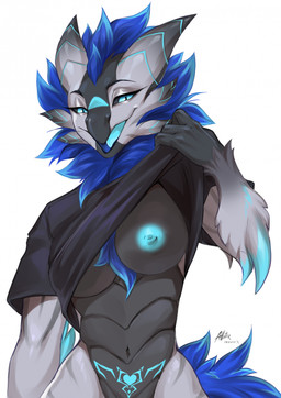 anthro areola biped breasts clothed clothed_anthro clothed_female clothing female fingers front_view hair horn looking_at_viewer navel nipples simple_background smile solo standing tail tongue allatir capcom monster_hunter azura_(ragnarok) bird_wyvern seikret 2026 digital_drawing_(artwork) digital_media_(artwork) hi_res