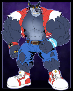 abs anthro biceps big_muscles calf_muscles clothing deltoids eyebrows forearm_muscles huge_muscles jacket letterman_jacket male muscular obliques pecs sharp_teeth solo teeth topwear torn_clothing triceps yellow_eyes tankdragon xibalbakat activision crash_bandicoot_(series) crash_team_racing_(series) mythology tiny_tiger werewolf_tiny_tiger canid canine felid hybrid mammal mythological_canine mythological_creature pantherine tiger werecanid werecanine werecreature werewolf absurd_res hi_res