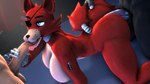 16:9 3d_(artwork) anthro avian big_breasts billynr breasts canid canine crossgender digital_media_(artwork) eye_patch eyewear female female_penetrated five_nights_at_freddy's fox foxy_(fnaf) fur genitals group hi_res hot_dogging human human_on_anthro interspecies joints male male/female male_on_anthro male_penetrating male_penetrating_anthro male_penetrating_female mammal nude oral penetration penis red_body red_fur robot_arm scottgames sex source_filmmaker_(artwork) widescreen