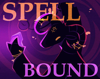 abstract_background anthro clock crystal game_cover implied_hypnosis male markings pocketwatch silhouette solo spiral_background text third_eye_(marking) watch ofthestarlesssea enkhi_(ofthestarlesssea) bovid caprine mammal sheep cover