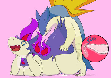 belly big_breasts bodily_fluids breasts butt butt_grab cervical_contact cum cum_in_uterus cum_inside cutaway cute_fangs duo ears_back ears_up egg_eyes eyes_closed fangs female female_feral female_penetrated feral feral_on_feral feral_penetrated feral_penetrating feral_penetrating_feral fire from_behind_position genital_fluids hand_on_butt happy happy_sex internal internal_vaginal leaking_cum male male/female male_feral male_penetrating male_penetrating_female penetration pivoted_ears rear_admiral_position sex slightly_chubby teeth tongue tongue_out uterus vaginal_fluids vaginal_fluids_on_belly vaginal_fluids_on_butt vaginal_fluids_on_ground x-ray_view foggypaws nintendo pokemon generation_2_pokemon generation_8_pokemon hisuian_form hisuian_typhlosion pokemon_(species) regional_form_(pokemon) typhlosion absurd_res hi_res