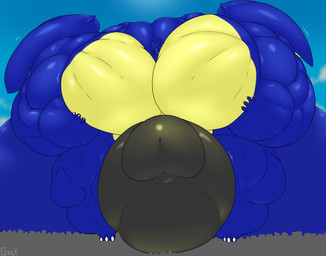 3_toes 4_fingers anthro anthrofied balls balls_expansion big_balls big_muscles big_pecs big_penis black_penis blue_balls erection expansion feet fingers genital_expansion genitals grin growth hand_on_chest huge_balls huge_muscles huge_pecs huge_penis hyper hyper_balls hyper_genitalia hyper_muscles hyper_pecs hyper_penis macro male muscle_growth muscular muscular_anthro muscular_male nude pecs penis penis_expansion pokemorph smile solo thick_penis toes wings grinex nintendo pokemon charizard generation_1_pokemon pokemon_(species) 2019