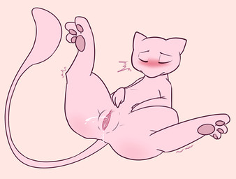blush dripping eyes_closed female female_ejaculation feral lying mew nintendo on_back pawpads plain_background pokémon pussy pussy_juice shivering solo truckk video_games wide_hips
Rating: Explicit
Score: 10
User: chdgs
Date: March 21, 2014