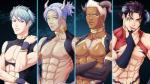 abs aurora_garcia demon devi diana_fernandez group harsi horn horned_humanoid humanoid male muscular muscular_male not_furry saji to_trust_an_incubus vald