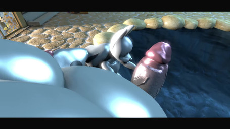 anthro balls belly big_balls big_penis duo genitals grey_body handjob hot_spring japanese larger_male male male/male musclegut muscular night nipples onsen overweight overweight_male penile penis sex size_difference smaller_male star thick_thighs water m0n1x beat_banger bunfan_games nintendo splatoon big_man_(splatoon) protagonist_(beat_banger) aquatic canid canine fish mammal manta_ray ray_(fish) stingray 2026 3d_(artwork) animated digital_media_(artwork) hi_res short_playtime source_filmmaker_(artwork) video